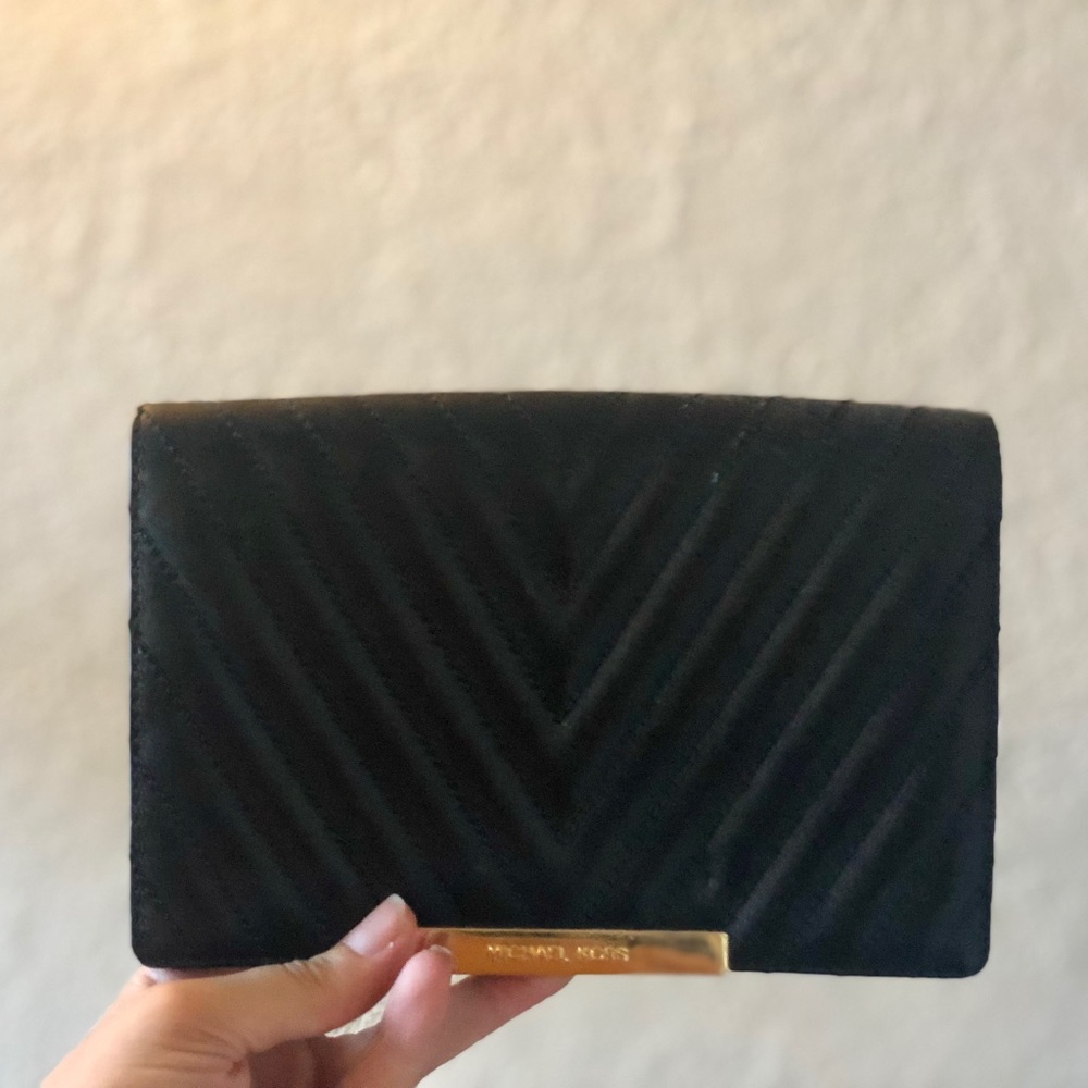 Black Michael Kors clutch